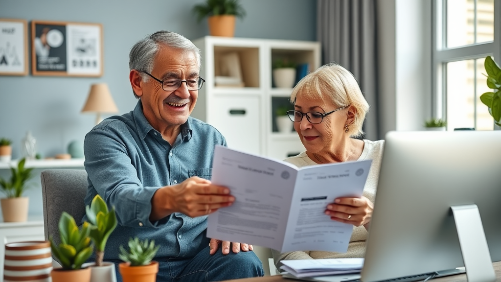 Muskegon seniors comparing best medical insurance options online