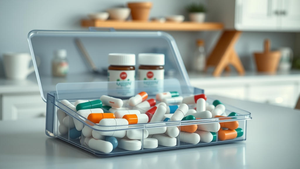 durable medical equipment Muskegon - easy-to-use pill organizer for seniors in Muskegon home