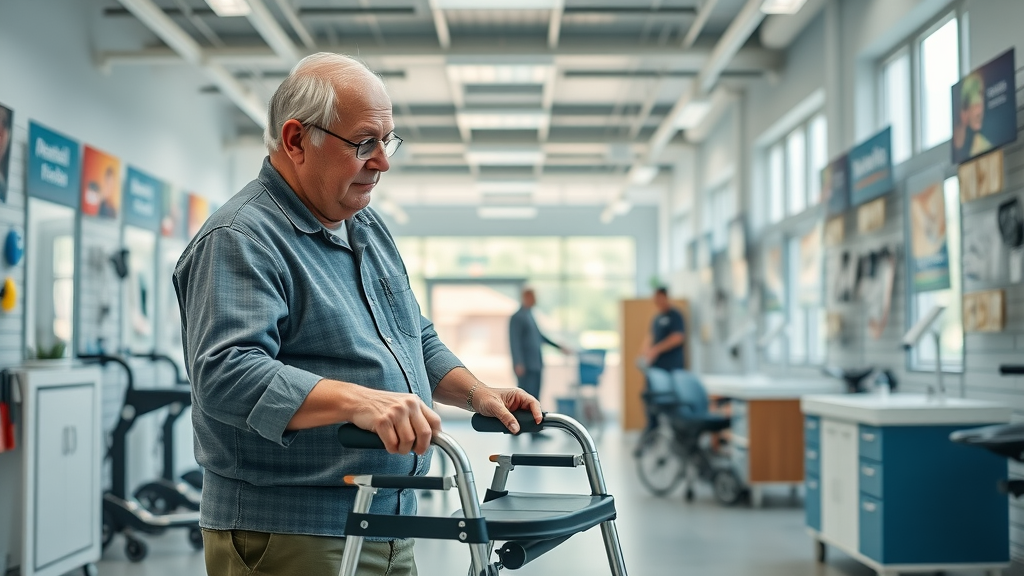 medical equipment Muskegon County senior benefits durable mobility options for older adults